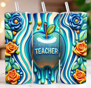 TEACHER APPLE (TUMBLER)