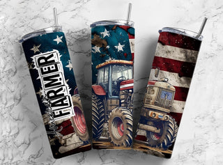 FARMER (FULLY MADE TUMBLER WITH SUBLIMATION)