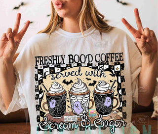 FRESHLY BOOD COFFEE