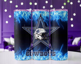 COWBOYS (FULLY MADE TUMBLER WITH SUBLIMATION)