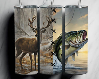 HUNTING/FISHING (CUSTOM MADE TUMBLER)